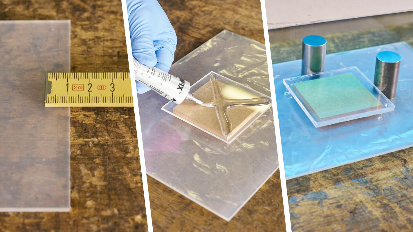 Plexiglas kleben: So machen Sie es richtig!