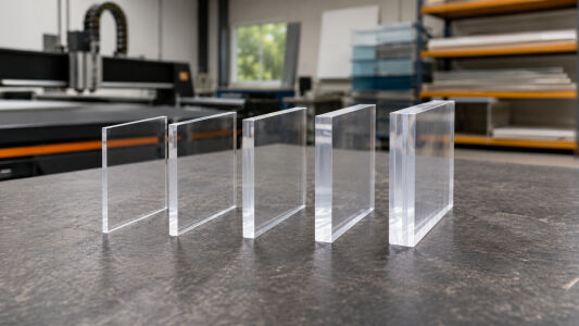 Welche Plexiglasstärke benötigen Sie? So treffen Sie die richtige Wahl