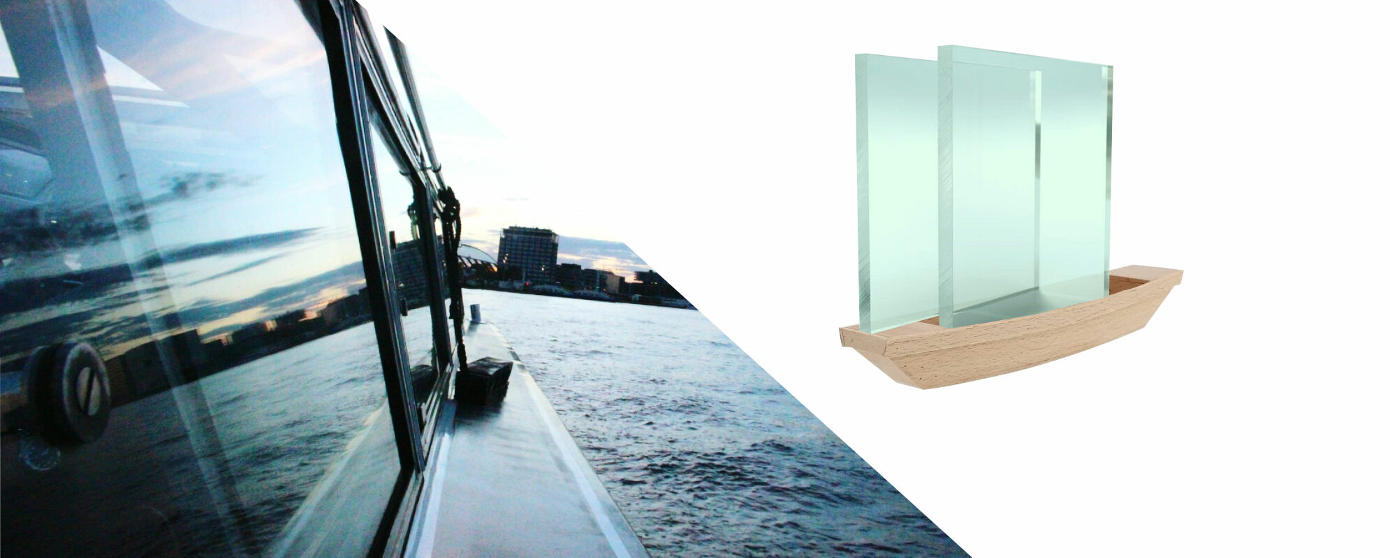 Bootsfenster aus Plexiglas