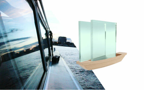 Bootsfenster aus Plexiglas