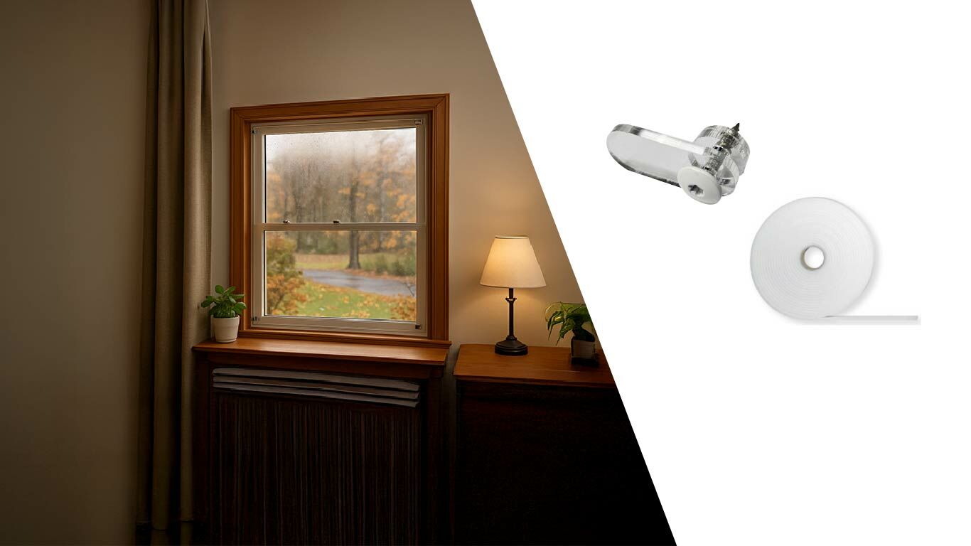 Mit Plexiglas Vorsatzfenstern warm durch den Winter. So vermeiden Sie Kondenswasser und Zugluft.